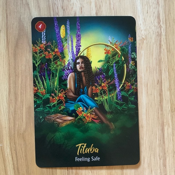 African Goddess Rising Oracle   By Abiola Abrams - Picture 7 of 11